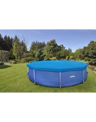 Couverture supérieure de piscine Dellonda avec attaches de corde pour DL20