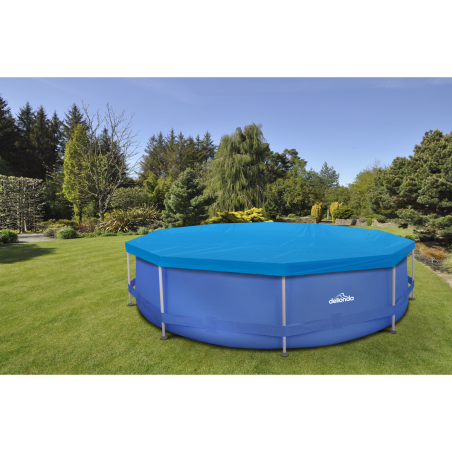 Dellonda Swimming Pool Top Cover with Rope Ties for DL20