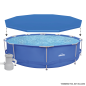 Dellonda Swimming Pool Top Cover with Rope Ties for DL20