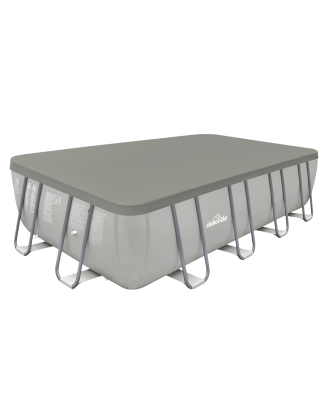 Dellonda Swimming Pool Top Cover with Rope Ties for DL22