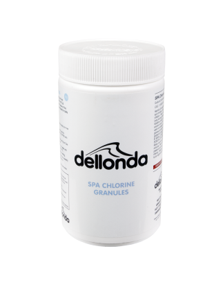 Dellonda Granules de chlore 1 kg pour spas, spas et piscines