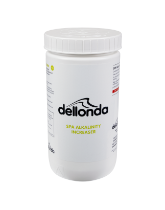 Dellonda Augmenteur d'alcalinité 1 kg pour spas, spas et piscines