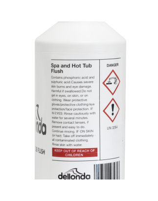 Dellonda Spa & Hot Tub Flush Cleaner - 500ml