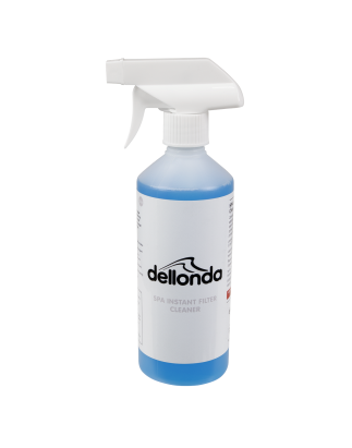 Dellonda Nettoyant instantané pour filtre à cartouche pour jacuzzi/spa/piscine, 500 ml