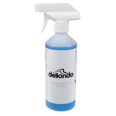 Dellonda Nettoyant instantané pour filtre à cartouche pour jacuzzi/spa/piscine, 500 ml