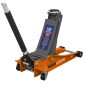 Low Profile Rocket Lift Trolley Jack 2.25 Tonne - Orange