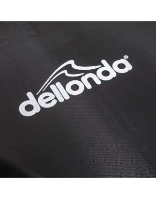 Dellonda 55" Mini Trampoline with Safety Enclosure Net