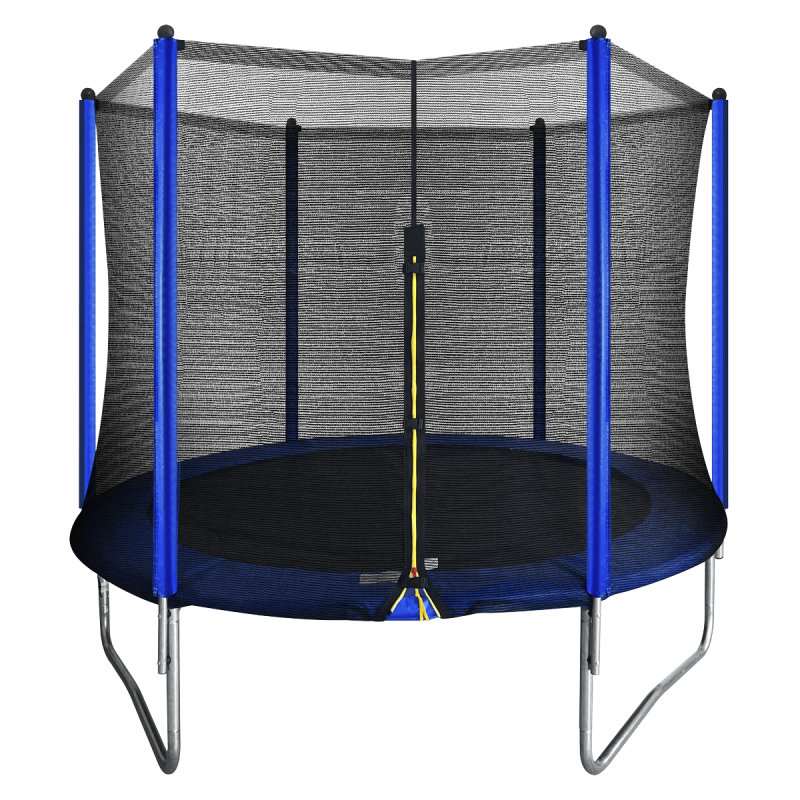 Trampoline d'extérieur robuste Dellonda de 8 pieds avec filet de sécurité