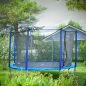 Dellonda 12ft Heavy-Duty Outdoor Trampoline with Safety Enclosure Net