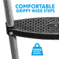 Dellonda Trampoline Ladder 2-Step 76cm for DL66 (6ft), DL67 (8ft), DL68 (10ft)