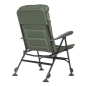 Dellonda Chaise de pêche/camping portable, inclinable, hauteur réglable, résistante à l'eau, pieds rotatifs pour plusieurs terra