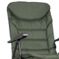 Dellonda Chaise de pêche/camping portable, inclinable, hauteur réglable, résistante à l'eau, pieds rotatifs pour plusieurs terra