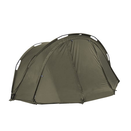 Dellonda Tente de bivouac de pêche à la carpe 1 personne, imperméable et protection UV, poteaux pré-filetés à assemblage rapide 