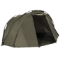 Dellonda Fishing Bivvy Carp Tent Lightweight 2-Man Waterproof & UV Protection Quick Assembly Pre-Threaded Poles with Ground Shee