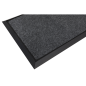 Rubber Disinfection Mat with Removable Polyester Carpet 450 x 750mm