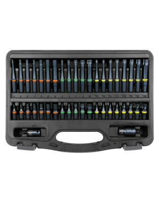 TRX-Star*/Hex/Spline Bit Set Impact 42pc 3/8" & 1/2"Sq Drive