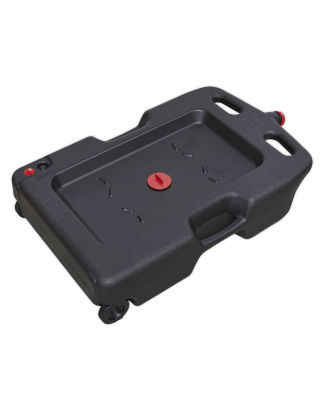 Oil/Fluid Drain & Recycling Container with Wheels 54L