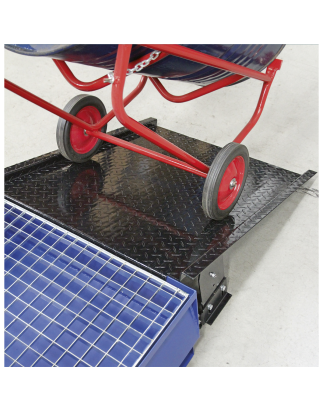 Adjustable Height Ramp for Barrel Bunds & Kerbs