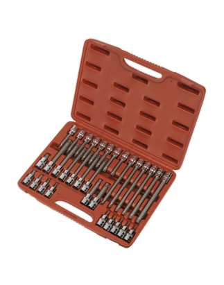 TRX-Star* Socket Bit Set 32pc 1/2"Sq Drive