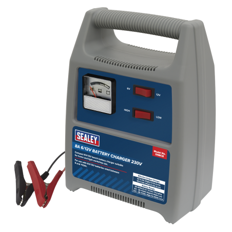 Chargeur de batterie 6/12V 8A 230V