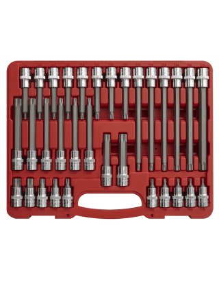 TRX-Star* Socket Bit Set 32pc 1/2"Sq Drive