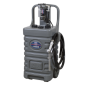 Mobile Dispensing Tank with Diesel Pump 55L - Grey