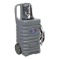 Mobile Dispensing Tank with Diesel Pump 55L - Grey