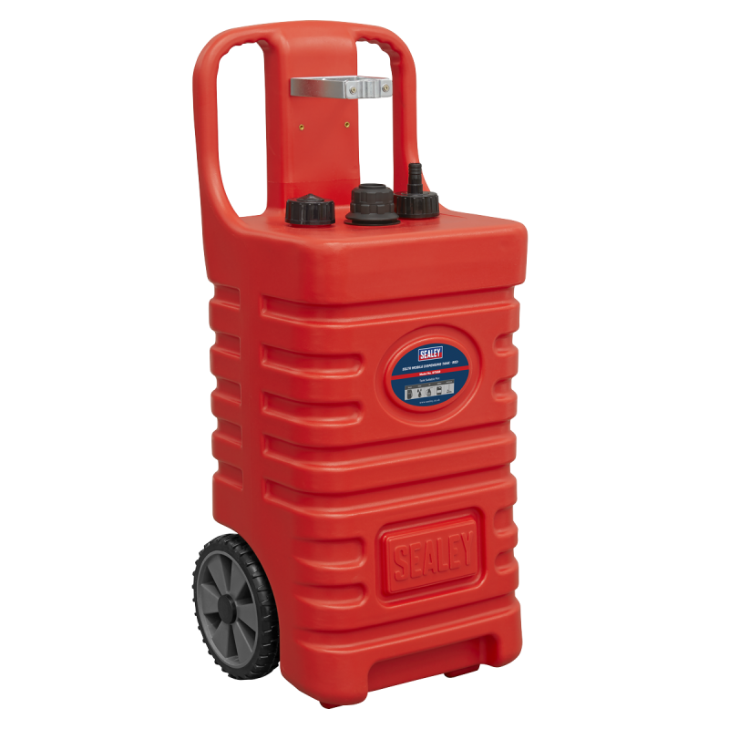 Réservoir Distributeur Mobile 55L - Rouge