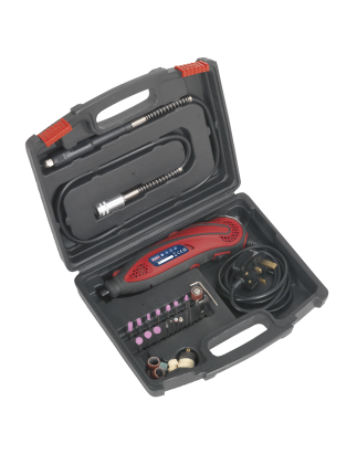 Multipurpose Rotary Tool & Engraver Kit 40pc 230V