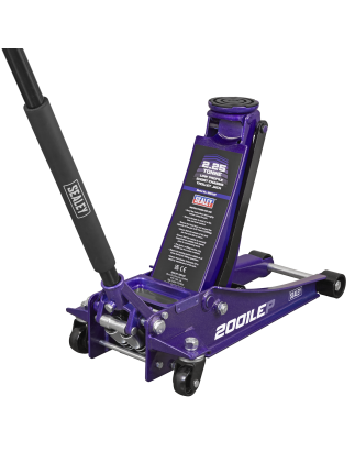 Low Profile Rocket Lift Trolley Jack 2.25 Tonne - Purple