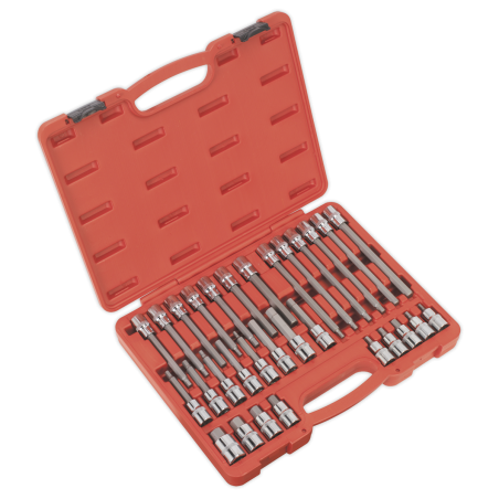 Hex Socket Bit Set 30pc 1/2"Sq Drive