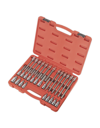 Hex Socket Bit Set 30pc 1/2"Sq Drive