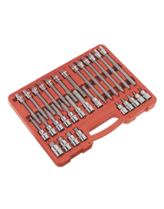 Hex Socket Bit Set 30pc 1/2"Sq Drive