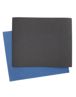 Emery Sheet Blue Twill 230 x 280mm 120Grit Pack of 25