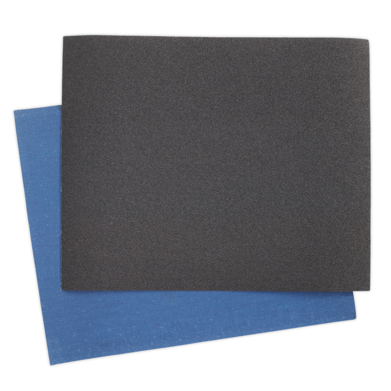 Emery Sheet Blue Twill 230 x 280mm 120Grit Pack of 25