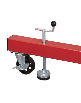 Folding 360º Rotating Engine Stand with Geared Handle Drive 680kg Capacity