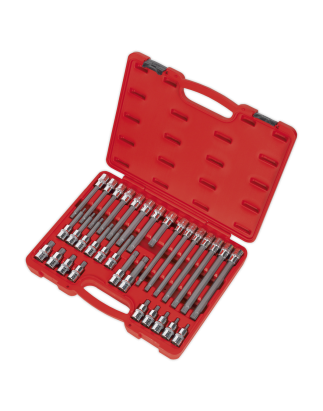 Ribe Socket Bit Set 32pc 1/2"Sq Drive