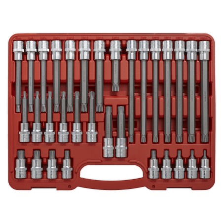 Ribe Socket Bit Set 32pc 1/2"Sq Drive