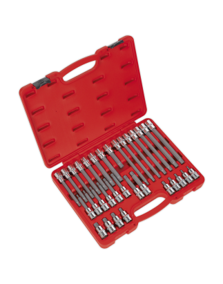 Ribe Socket Bit Set 32pc 1/2"Sq Drive