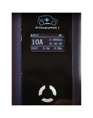 Chargeur EV portable Type 1 vers UK 10A (2,3KW) Câble de 5 m