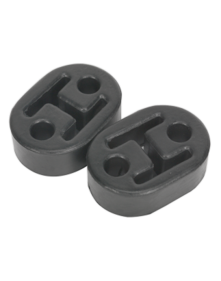 Exhaust Mounting Rubbers L60 x D41 x H20 (Pack of 2)