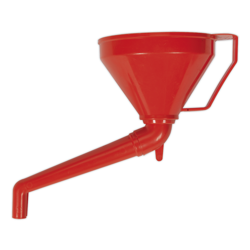 Fixed Offset Spout Funnel with Filter 160mm - Medium