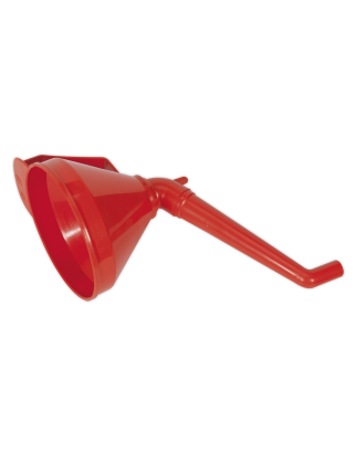 Fixed Offset Spout Funnel with Filter 160mm - Medium