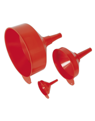 Fixed Spout Funnel Set 3pc