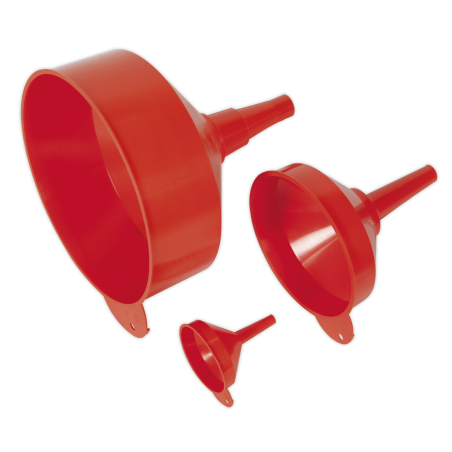 Fixed Spout Funnel Set 3pc