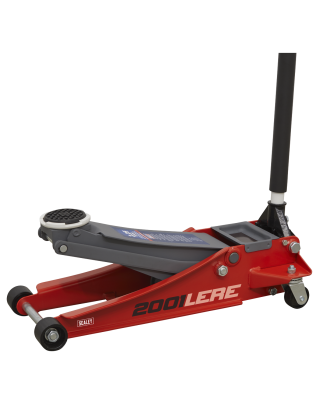 Low Profile Rocket Lift Trolley Jack 2.25 Tonne - Red