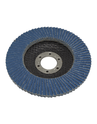 Flap Disc Zirconium Ø115mm Ø22mm Bore 40Grit