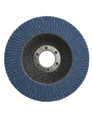 Flap Disc Zirconium Ø115mm Ø22mm Bore 40Grit