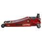 Low Profile Rocket Lift Trolley Jack 2.25 Tonne - Red