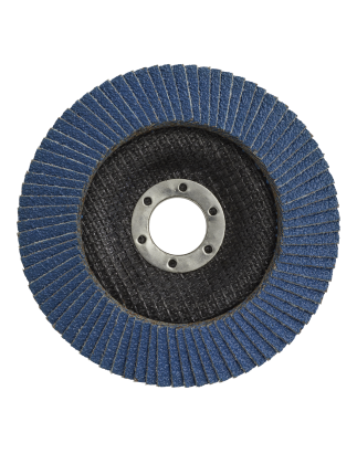 Flap Disc Zirconium Ø125mm Ø22mm Bore 40Grit